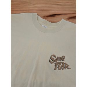 Fruit Loom VTG‎ Fear of the Lord Beginning of Wisdom Shirt Christ Single Stitch